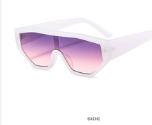 Load image into Gallery viewer, Fashionable And Diverse Retro Colorful One Piece Women Sunglasses Gradient Bright Eyewear
