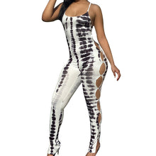 Load image into Gallery viewer, New Style Casual Women&#39;s Clothing Printed Hollow Sling Jumpsuit
