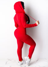 Load image into Gallery viewer, Two Piece Set Tracksuit Women Clothing Top+Pant Sweat Suits 2 Piece Outfits Matching Sets
