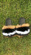 Load image into Gallery viewer, New Arrival Women Real Fur Slippers Luxury Quality Slides Ladies Plush Fluffy Candy Color Fur Flip Flops
