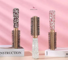 Load image into Gallery viewer, Luxury Rhinestone Comb Portable Travel Massage Hair Comb Anti-static Detangling Hairbrush Hairdressing Styling Beauty Tool Decor
