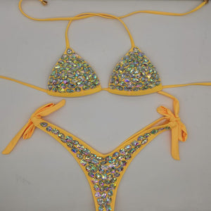 New Fashion Sexy Crystal Bra Bikini Body Jewels for Women Summer Swimwear Bikini Beach Swimsuit Party