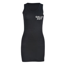 Load image into Gallery viewer, Gallery Dept Inspired Letter Print Cami Tank Dress Soft Sleeveless Women Stretchy Pullover
