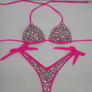 New Fashion Sexy Crystal Bra Bikini Body Jewels for Women Summer Swimwear Bikini Beach Swimsuit Party