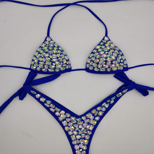 New Fashion Sexy Crystal Bra Bikini Body Jewels for Women Summer Swimwear Bikini Beach Swimsuit Party