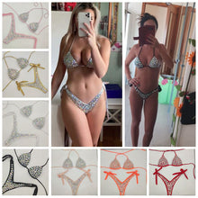 Load image into Gallery viewer, New Fashion Sexy Crystal Bra Bikini Body Jewels for Women Summer Swimwear Bikini Beach Swimsuit Party
