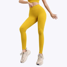 Load image into Gallery viewer, Women Seamless Solid Leggings Knitted High Waist Sports Leggings Fashion Hip Lifting Running Yoga Sport Gym Tights
