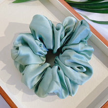 Load image into Gallery viewer, Satin Oversized Scrunchie Headband Rope Ponytail Holder Elastic Hairbands
