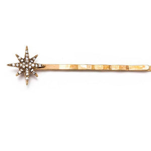 Luxury Elegant Shining Full Stars Silver Gold Hair Clips Ornament Headband Hairpin Fashion Accessories