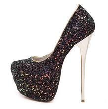 Load image into Gallery viewer, IslandGirl Glitter Ultra High Heels
