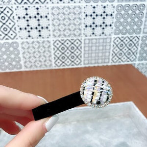 New Water Drop Flannel Rhinestone Hair Clips High Grade Boutique Crystal Hair Pins For Women