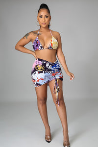 Hiphop IslandGirl Bikini Set