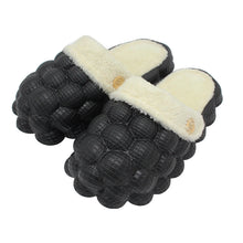 Load image into Gallery viewer, Bubble Slides Shoes Cotton Slippers Warm Shoes Men And Women Slippers
