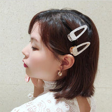 Load image into Gallery viewer, Rhinestone IslandGirl Hair Clip Snap Hair Barrette Stick Hairpin Hair Styling Accessories
