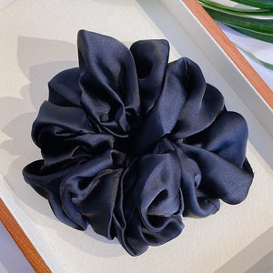 Satin Oversized Scrunchie Headband Rope Ponytail Holder Elastic Hairbands