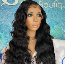 Load image into Gallery viewer, Body Wave Lace Front Brazilian Human Hair Natural Remy Water Wave Wig
