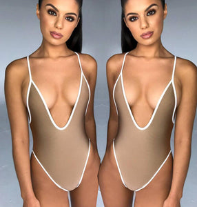 Ladies Sexy Bikini One Piece Swimsuit