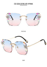 Load image into Gallery viewer, Rhinestone Street Sunglasses
