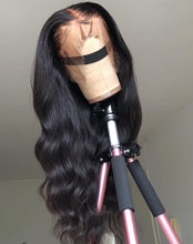 Load image into Gallery viewer, Body Wave Lace Front Brazilian Human Hair Natural Remy Water Wave Wig
