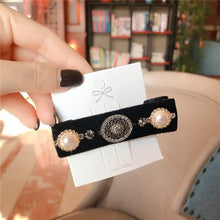 Load image into Gallery viewer, New Water Drop Flannel Rhinestone Hair Clips High Grade Boutique Crystal Hair Pins For Women
