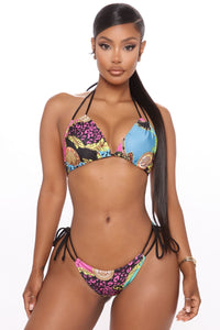 Reality Show Vibe Mini Bikini Set