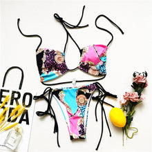 Load image into Gallery viewer, Reality Show Vibe Mini Bikini Set
