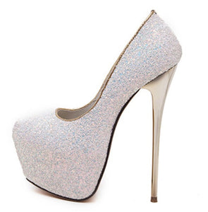 IslandGirl Glitter Ultra High Heels