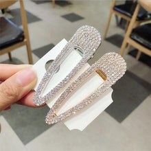 Load image into Gallery viewer, Rhinestone IslandGirl Hair Clip Snap Hair Barrette Stick Hairpin Hair Styling Accessories
