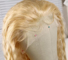 Load image into Gallery viewer, Blonde Brazilian Loose Deep Wave Remy Lace Front Wig
