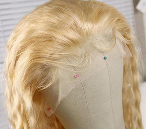 Blonde Brazilian Loose Deep Wave Remy Lace Front Wig