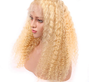 Blonde Brazilian Loose Deep Wave Remy Lace Front Wig