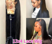 Load image into Gallery viewer, 360 Virgin Human Hair Straight Lace Front Wig
