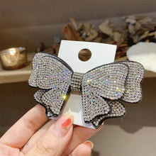 Load image into Gallery viewer, Barrette Rhinestone Crystal Pearl Big Hair Clip Hairpin Bow Knot Geometric Flower Head Accessories
