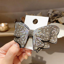 Load image into Gallery viewer, Barrette Rhinestone Crystal Pearl Big Hair Clip Hairpin Bow Knot Geometric Flower Head Accessories
