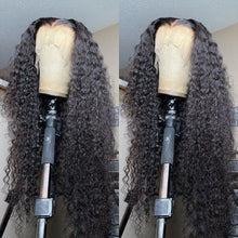 Load image into Gallery viewer, 13x6 Frontal Human Hair Wigs Deep Wave Brazilian 5x5 Lace Closure Wig Loose Water Wave Curly Human Hair Wigs
