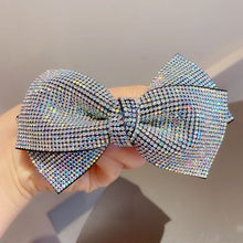 Load image into Gallery viewer, Barrette Rhinestone Crystal Pearl Big Hair Clip Hairpin Bow Knot Geometric Flower Head Accessories
