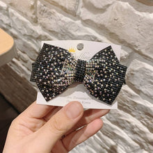 Load image into Gallery viewer, Barrette Rhinestone Crystal Pearl Big Hair Clip Hairpin Bow Knot Geometric Flower Head Accessories
