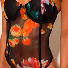 Load image into Gallery viewer, Floral Transparent IslandGirl Suit
