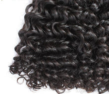 Load image into Gallery viewer, 3pcs Curly Wave Weaves 100% Malaysian Hair Unprocessed Virgin Natural Color Human Wefts
