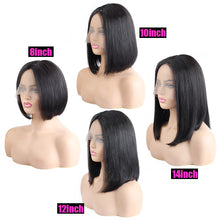 Load image into Gallery viewer, 613 Blonde Color 13*1 T Lace Front Wig Human Hair Wigs Natural Black Bob Brazilian Peruvian Straight
