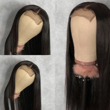 Load image into Gallery viewer, 4*4 Lace Front Closure Wig Brazilian Straight Human Hair Lace Frontal Wig
