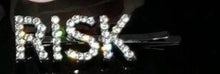 Load image into Gallery viewer, Capital Letters One Word Hairpin Glitter Rhinestone Alphabet Hair Clip Side Bangs Hair Styling Barrette
