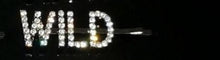 Load image into Gallery viewer, Capital Letters One Word Hairpin Glitter Rhinestone Alphabet Hair Clip Side Bangs Hair Styling Barrette
